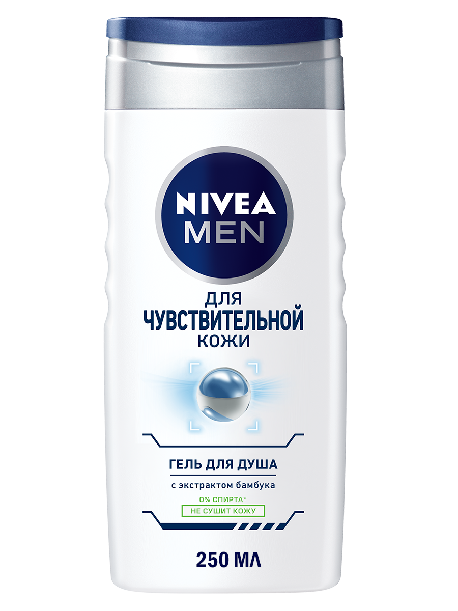 фото Гель для душа nivea для чувствительной кожи 250 мл