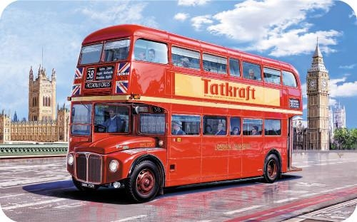 фото Коврик для ванной комнаты tatkraft london bus ultra soft