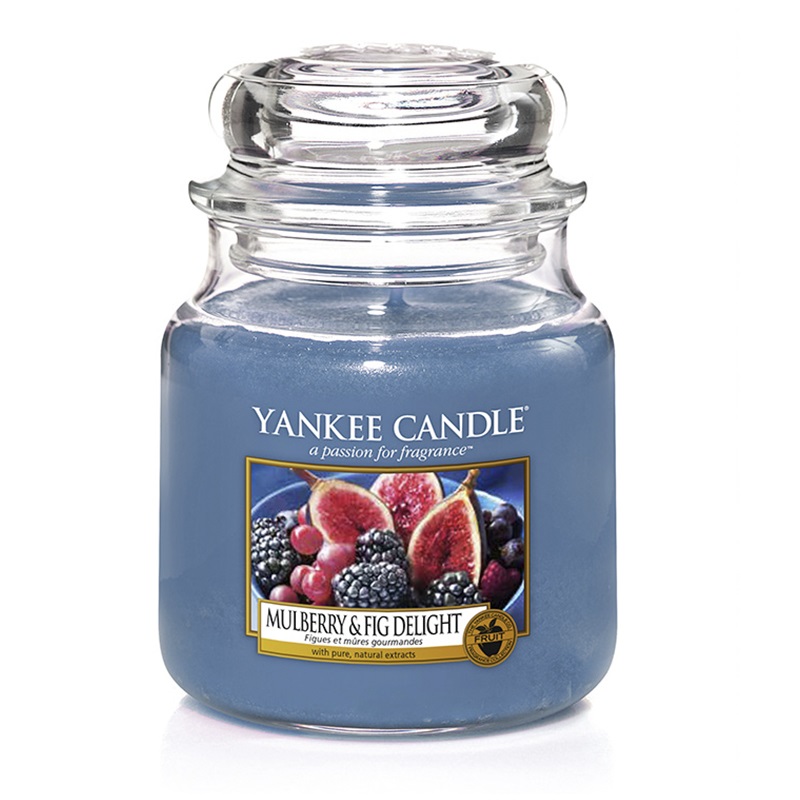 фото Свеча yankee candle mulberry & fig delight jar candle