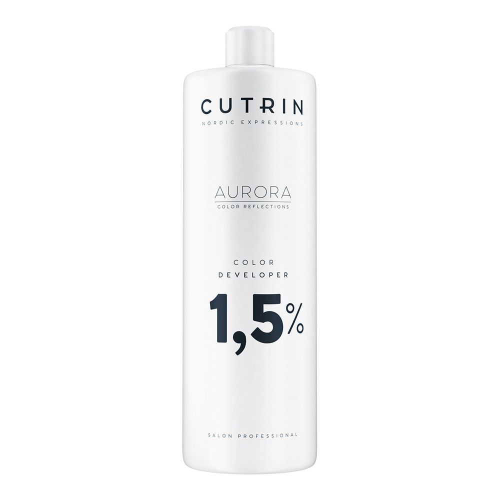Проявитель Cutrin Aurora 1,5% 1 л окислитель aurora 12 % cutrin 1000 мл