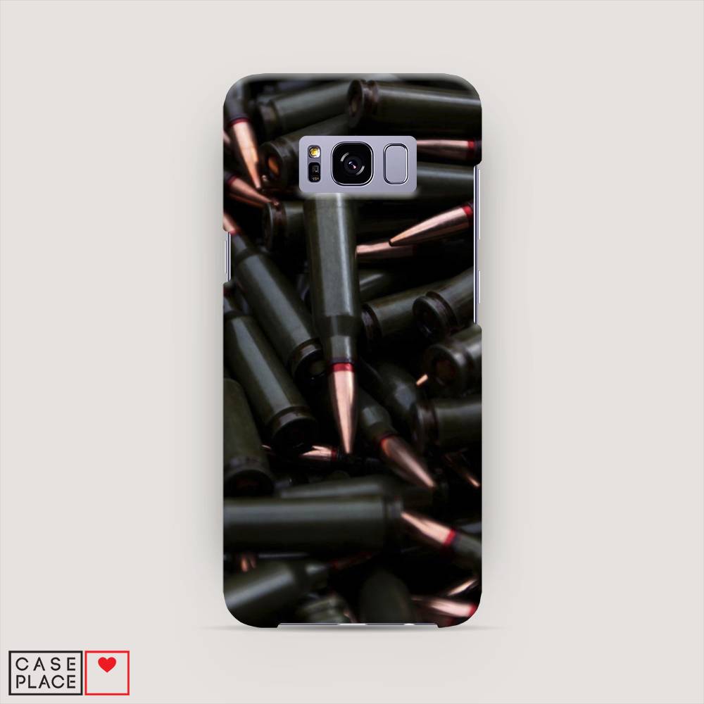

Чехол Awog "Пули черные" для Samsung Galaxy S8, 24720-4