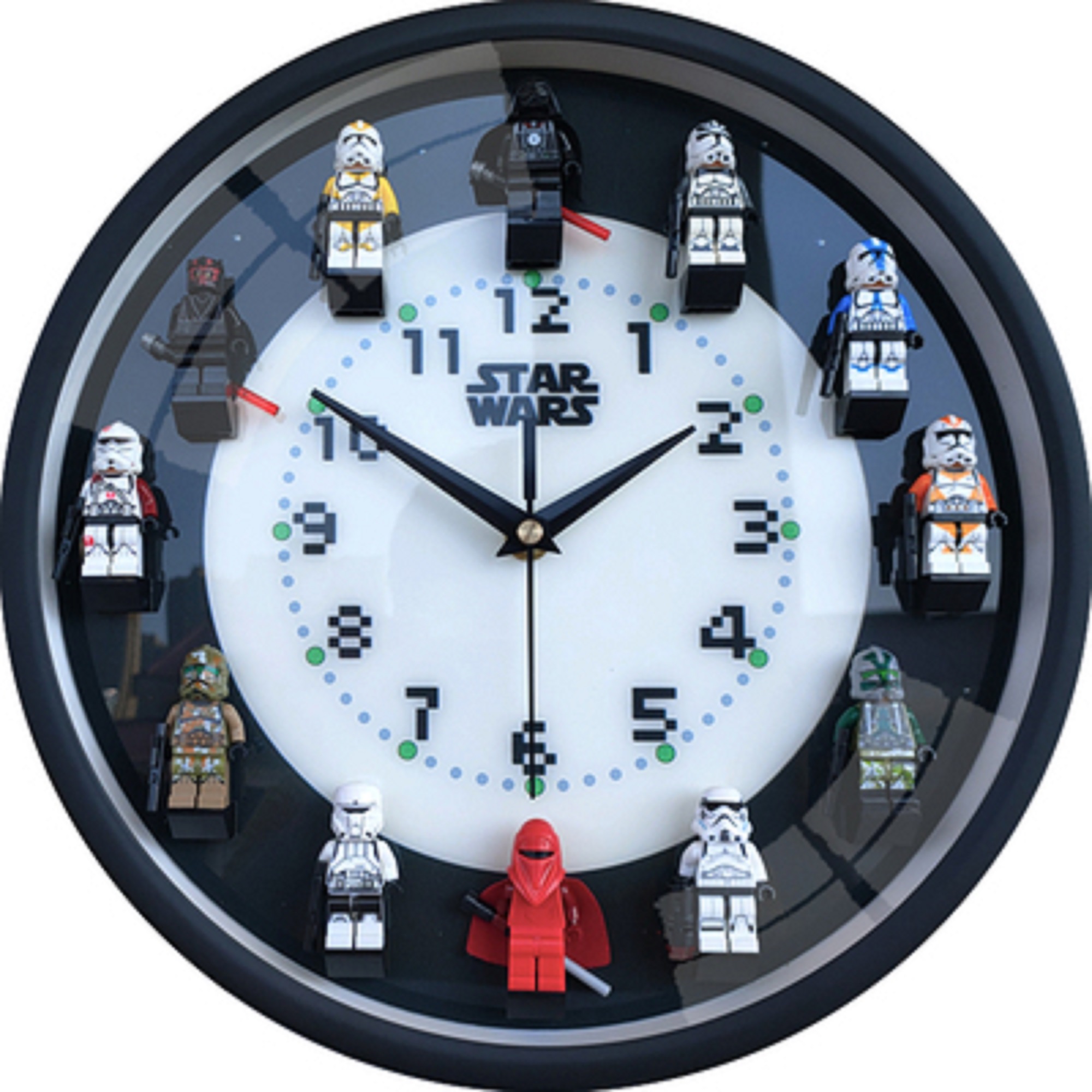 

Часы настенные starwars в стиле lego, SWBlack