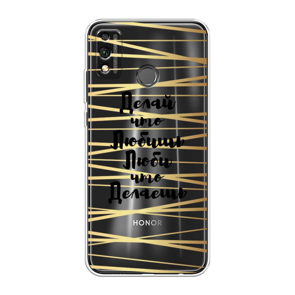 

Чехол Awog на Honor 9X Lite "Делай что любишь", Золотистый;черный, 6104250-7