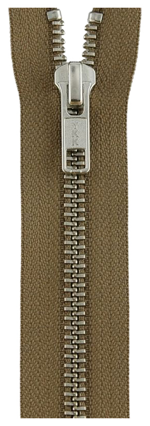 

Застежка-молния YKK 0573985/45, 563 светло-коричневый тип 5 (5,75мм), разъемная, 45см