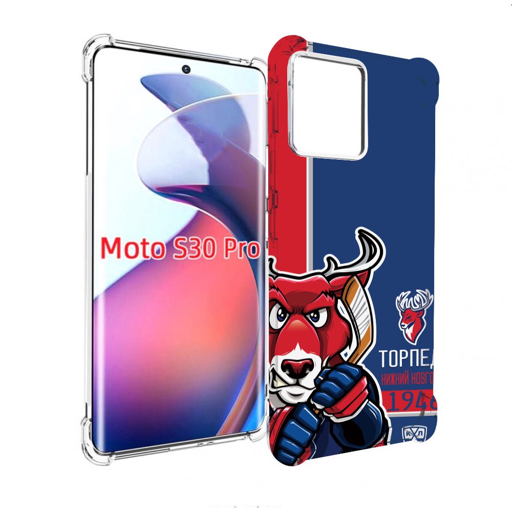 

Чехол MyPads хк торпедо нижнии новгород мужской для Motorola Moto S30 Pro, Прозрачный, Tocco