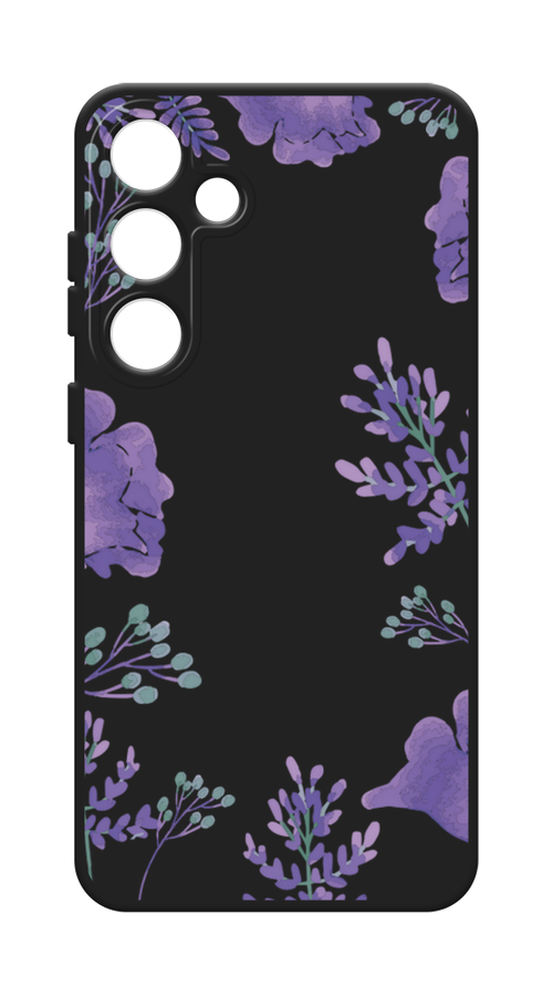 

Чехол Awog на Samsung Galaxy S24 Plus / Самсунг S24 Plus "Сиреневая цветочная рамка", Прозрачный;фиолетовый, 2109152-1