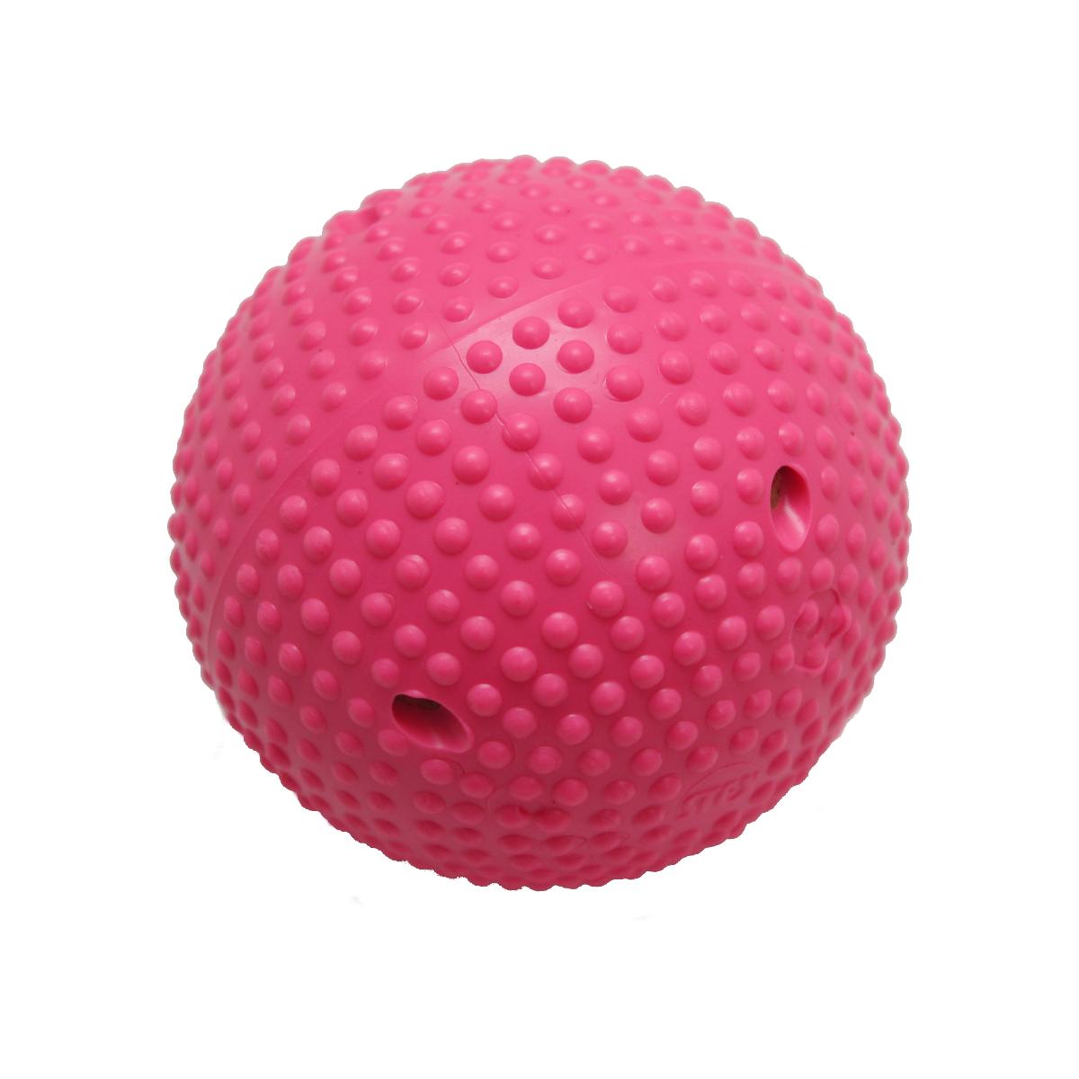 фото Мяч для игры в хоккей stex розовый