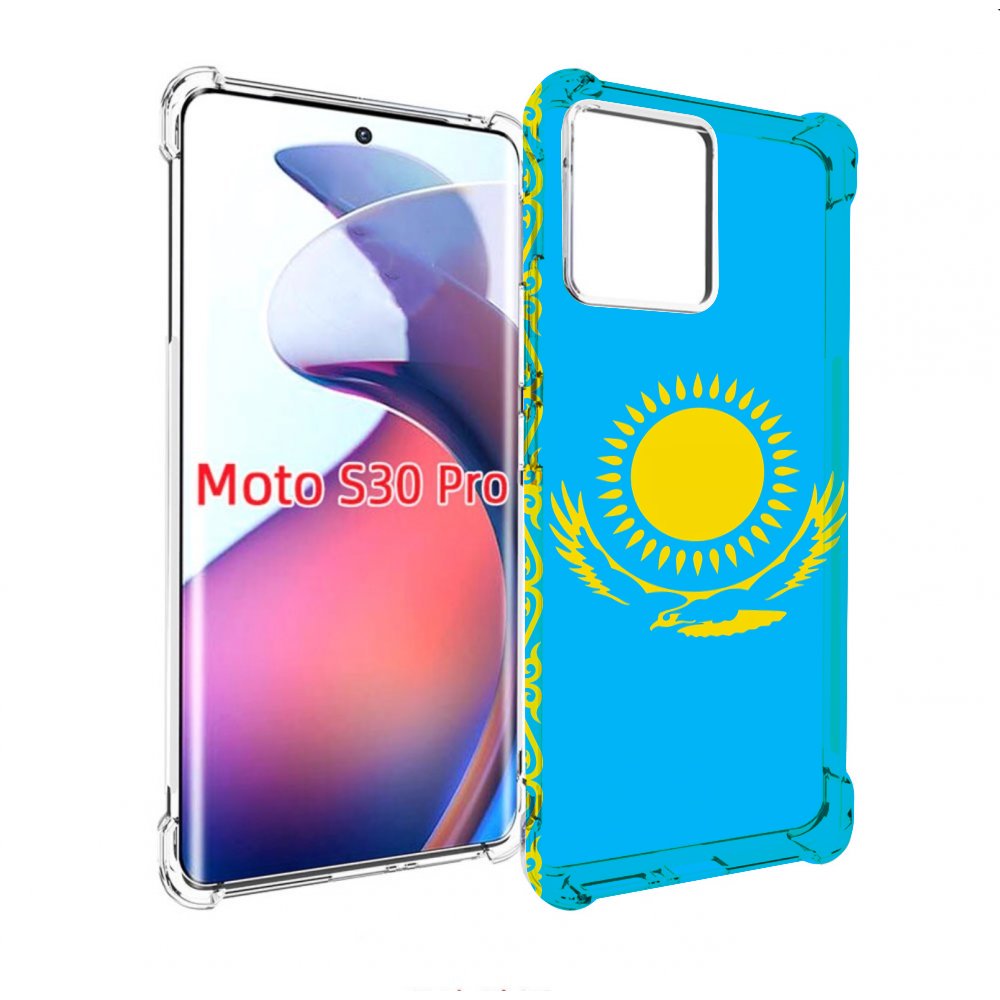 

Чехол MyPads флаг Казахстана-1 для Motorola Moto S30 Pro, Прозрачный, Tocco