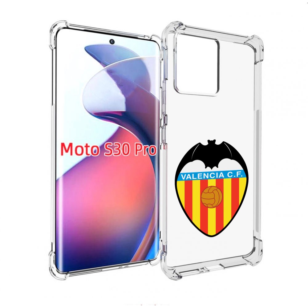 

Чехол MyPads фк-валенсия-2 для Motorola Moto S30 Pro, Прозрачный, Tocco