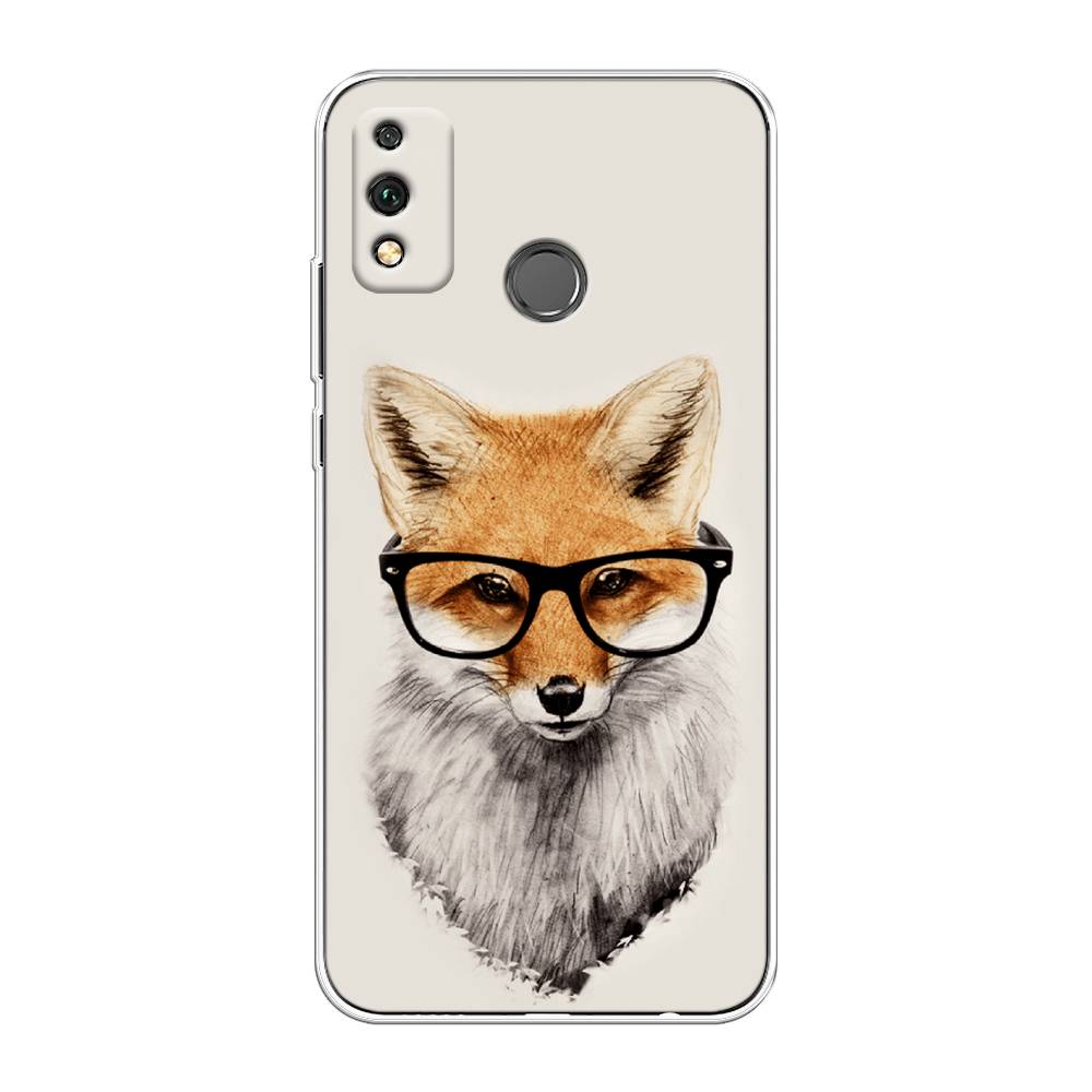 

Чехол Awog на Honor 9X Lite "Лиса в очках", Бежевый, 6104250-10
