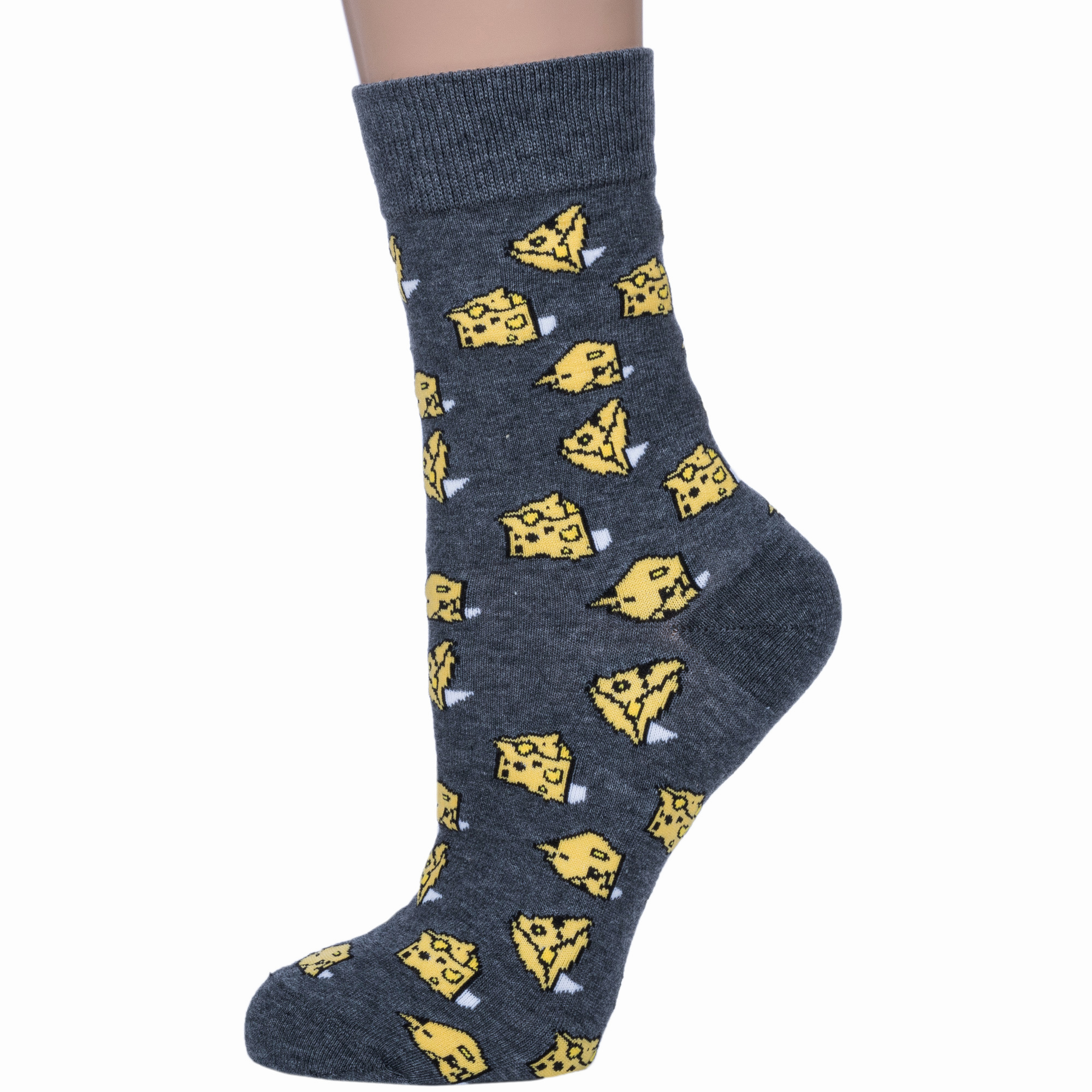 Носки унисекс Hobby Line 80128 серые 36-40 410₽