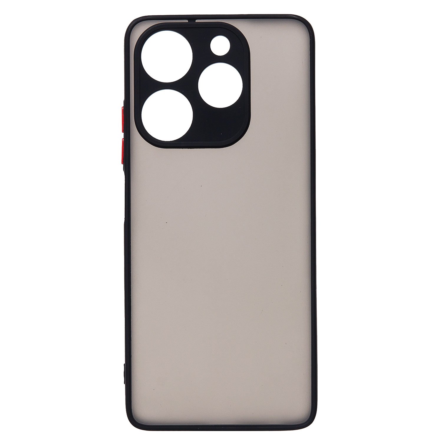 Чехол Fashion Case для Tecno Spark 10 Pro черного цвета