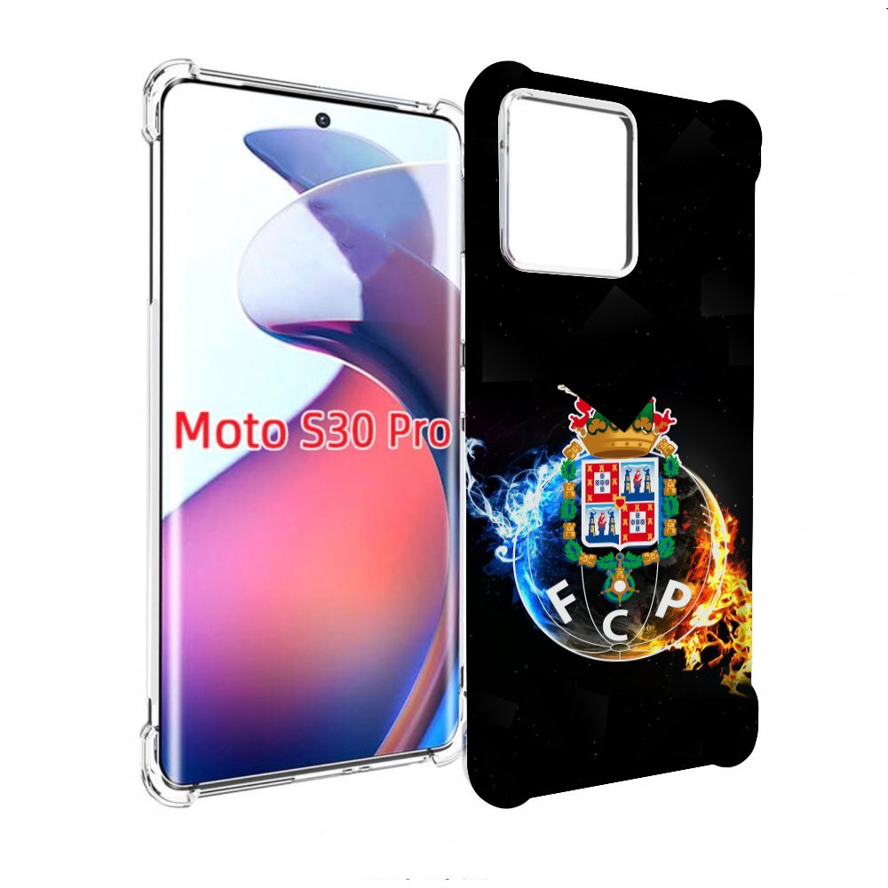 

Чехол MyPads фк порту для Motorola Moto S30 Pro, Прозрачный, Tocco