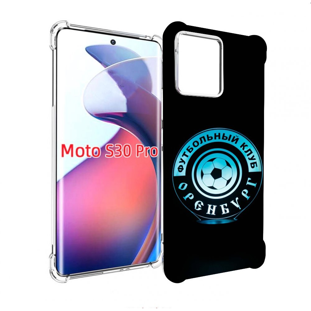 

Чехол MyPads фк оренбург для Motorola Moto S30 Pro, Прозрачный, Tocco