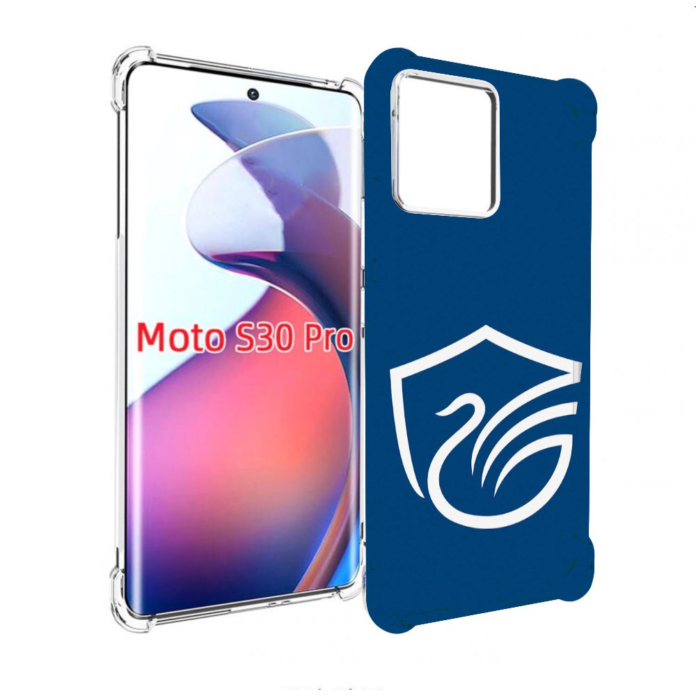 

Чехол MyPads фк олимп долгопрудныи мужской для Motorola Moto S30 Pro, Прозрачный, Tocco