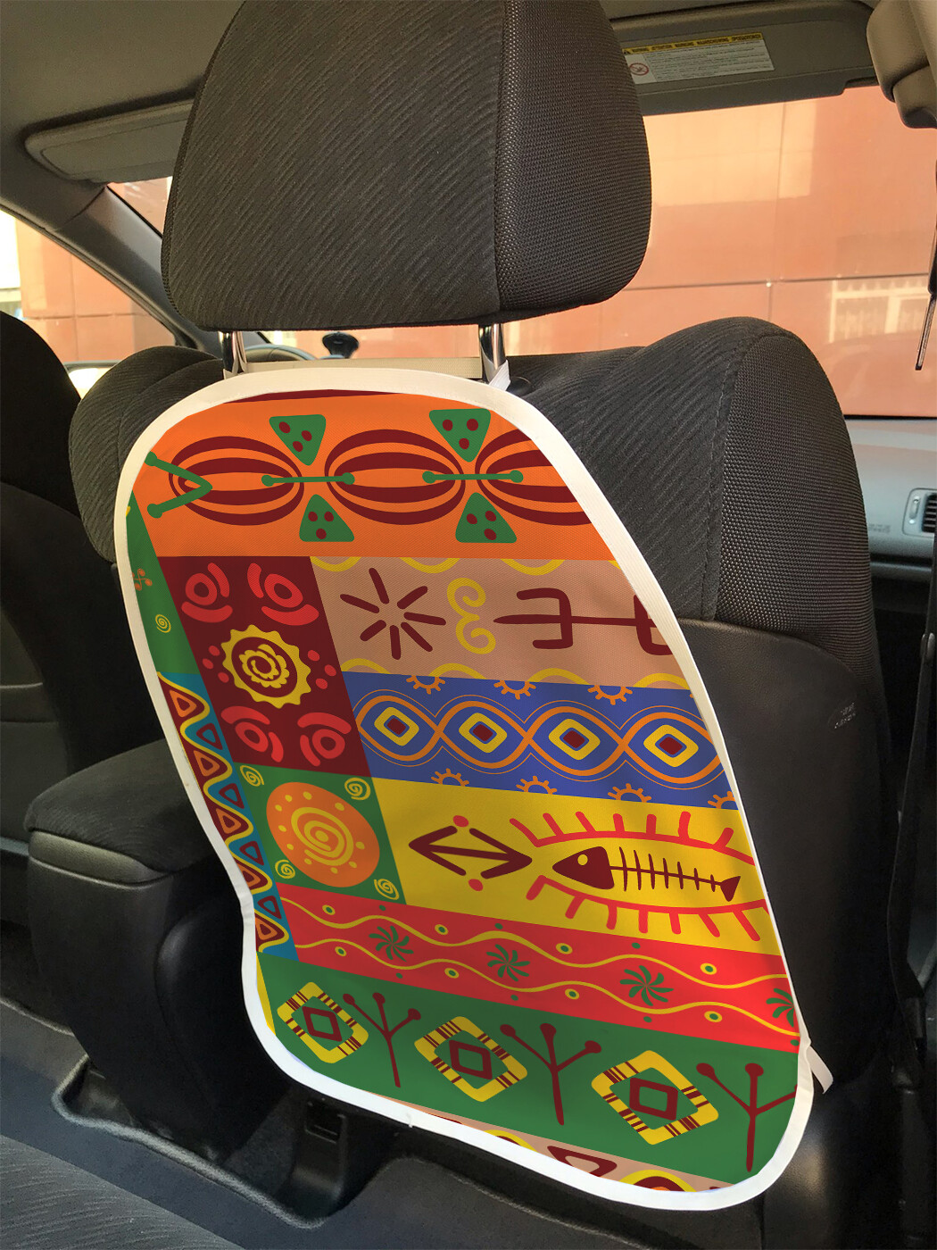 

Накидка на спинку сиденья JoyArty Африканская живопись, 45х62, Африканская живопись