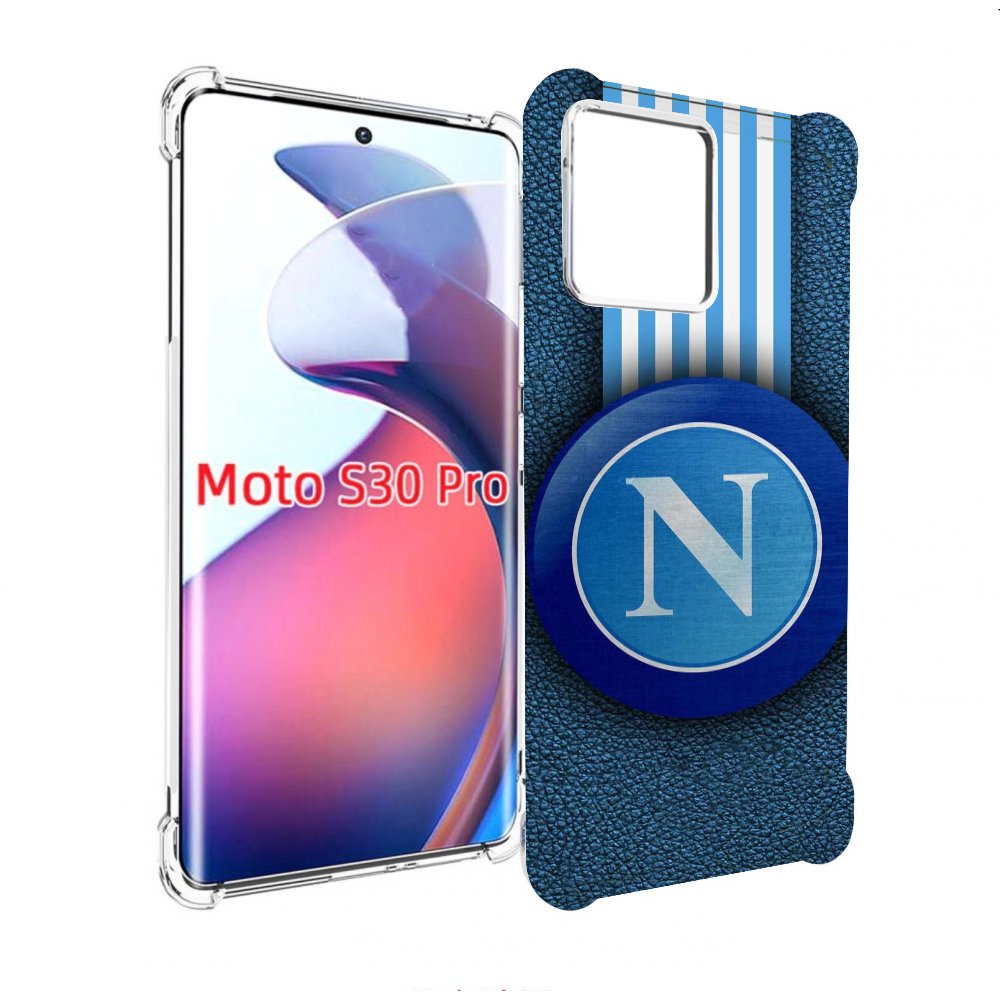 

Чехол MyPads фк наполи мужской для Motorola Moto S30 Pro, Прозрачный, Tocco
