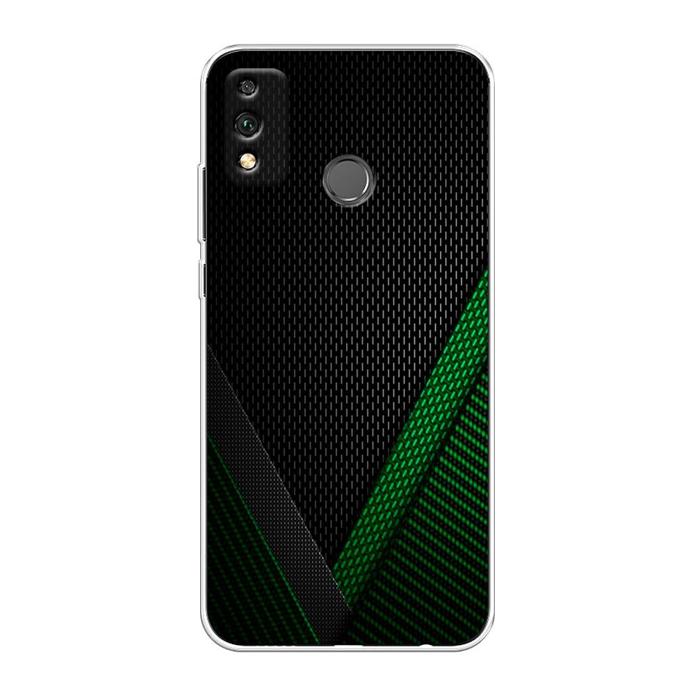 

Чехол Awog на Honor 9X Lite "Зеленый карбон", Черный;зеленый, 6104250-3