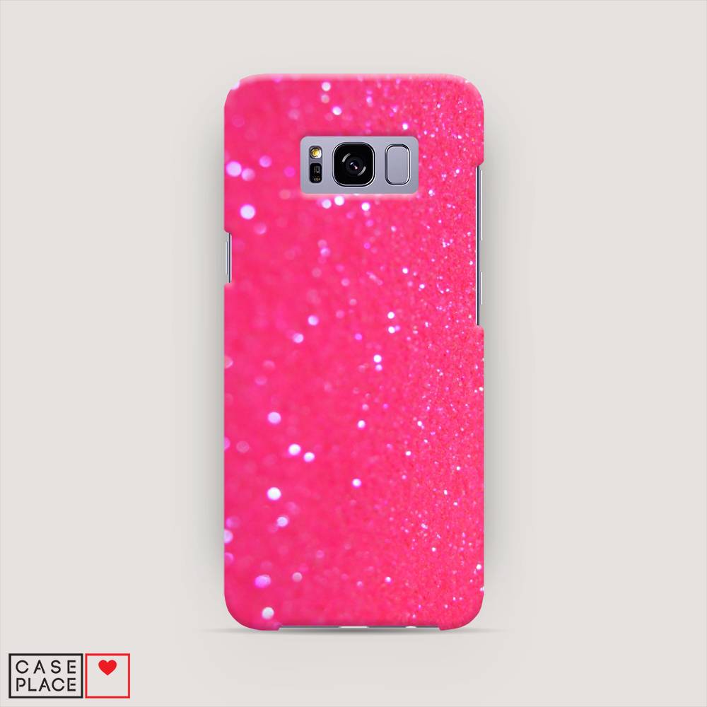 

Чехол Awog "Малиновые блестки рисунок" для Samsung Galaxy S8