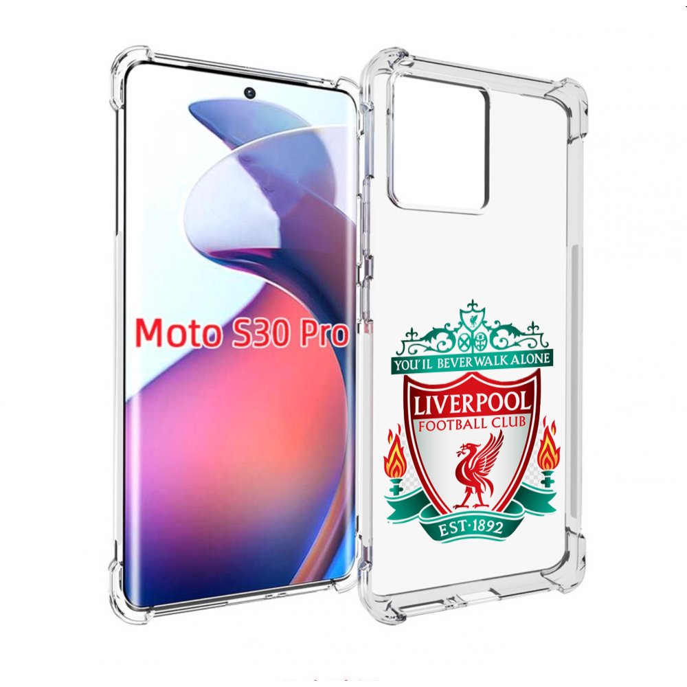 

Чехол MyPads фк ливерпуль мужской для Motorola Moto S30 Pro, Прозрачный, Tocco
