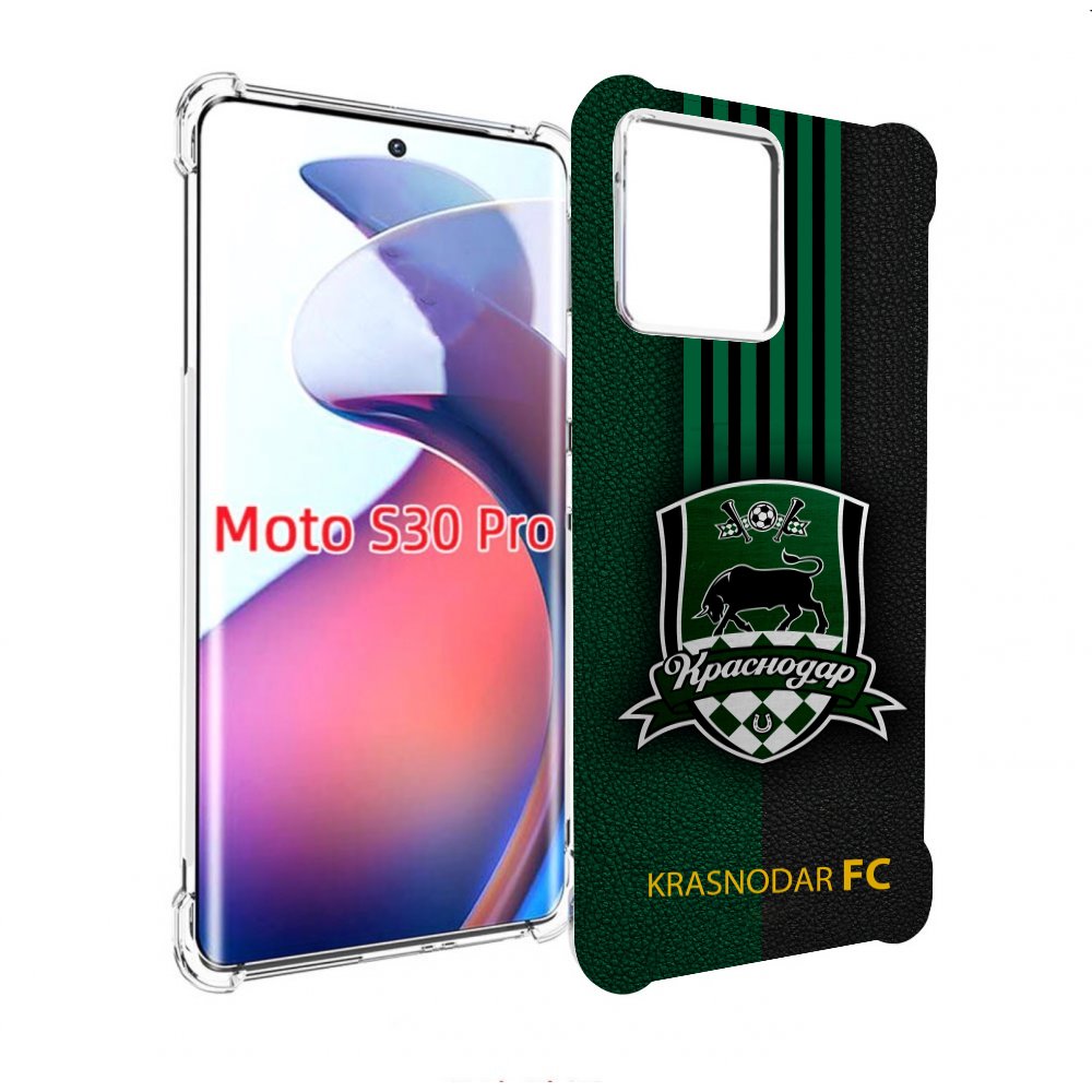 

Чехол MyPads фк краснодар мужской для Motorola Moto S30 Pro, Прозрачный, Tocco