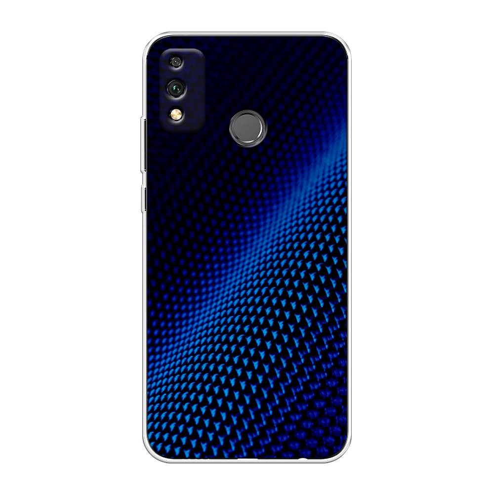 

Чехол Awog на Honor 9X Lite "Синий карбон", Черный;синий, 6104250-3
