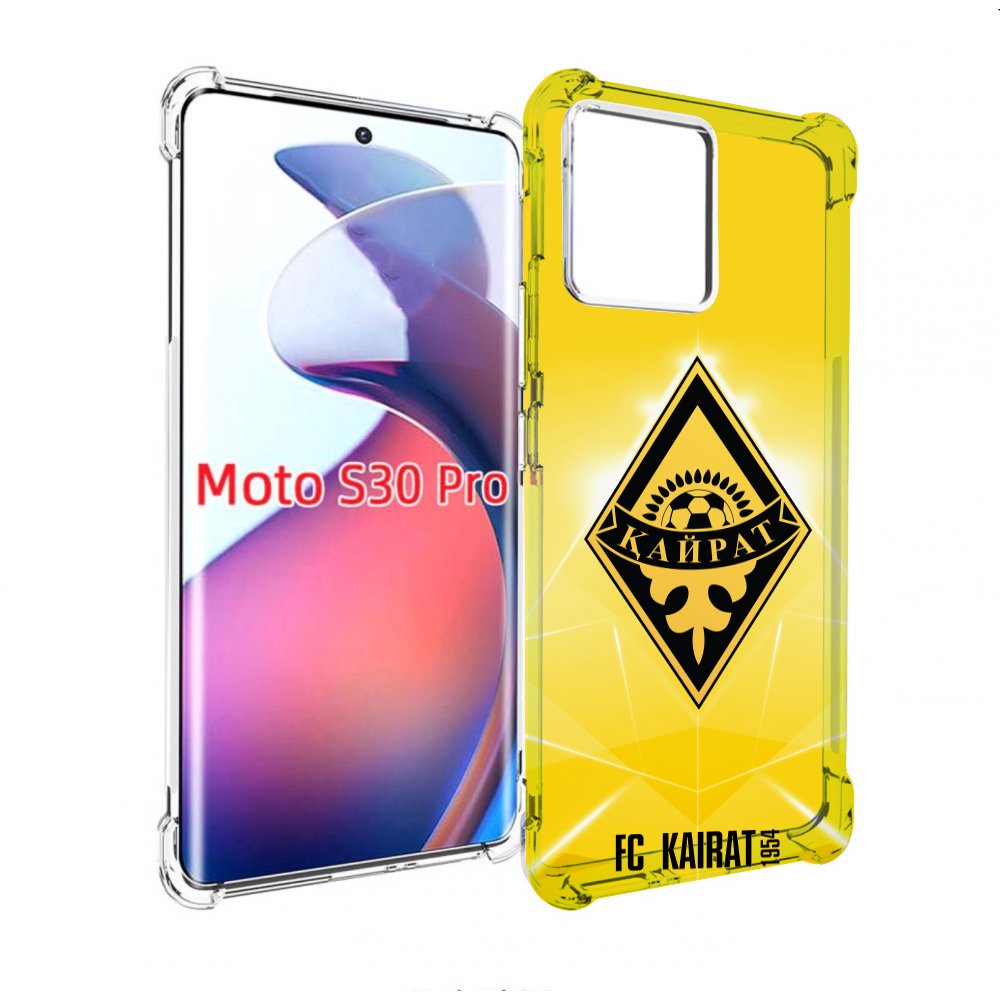 

Чехол MyPads фк каират алматы для Motorola Moto S30 Pro, Прозрачный, Tocco