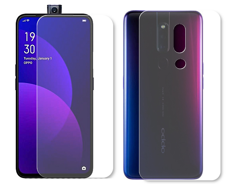 

Защитная пленка LuxCase для Oppo F11 Pro 0.14mm Front and Back Transparent 86723, Oppo F11 Pro