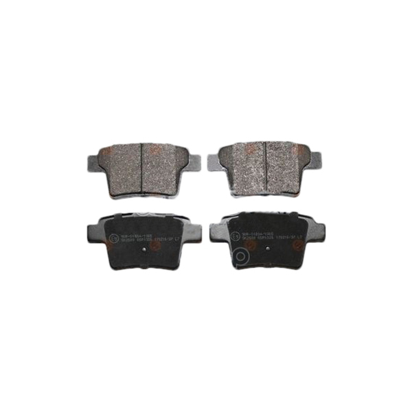 

EUROREPAR 1617278080 Колодки тормозные FORD MONDEO III 09.04 задн. () 1шт