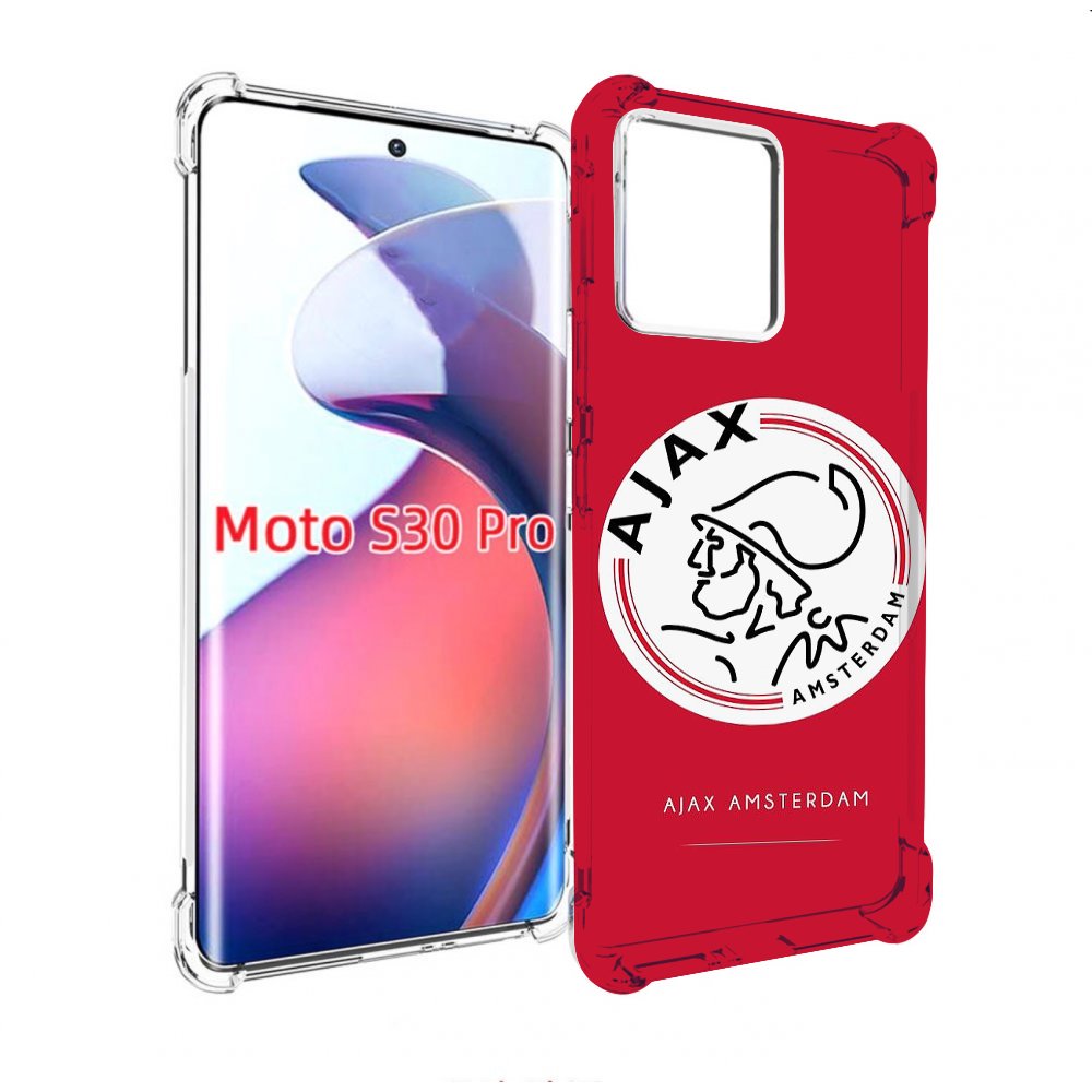 

Чехол MyPads фк аякс амстердам для Motorola Moto S30 Pro, Прозрачный, Tocco