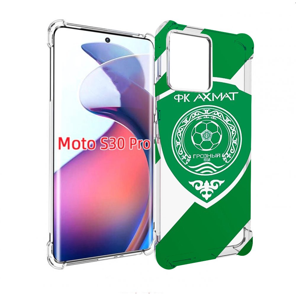

Чехол MyPads фк ахмат грозныи мужской для Motorola Moto S30 Pro, Прозрачный, Tocco