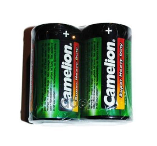 Батарейка Солевая Camelion Super Heavy Duty C 1,5v Упаковка 2 Шт. R14p-Sp2g Camelion арт. элемент питания camelion super blue r03 286 bl4 комплект 20 батареек 5 упак х 4шт