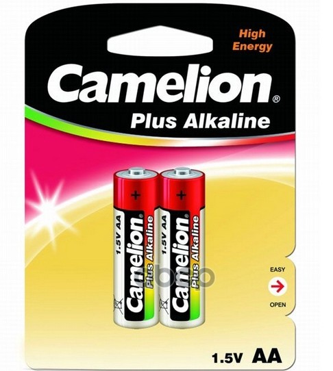 Батарейка Алкалиновая Camelion Plus Alkaline Aa 1,5v Упаковка 2 Шт. Lr6-Bp2 Camelion арт.