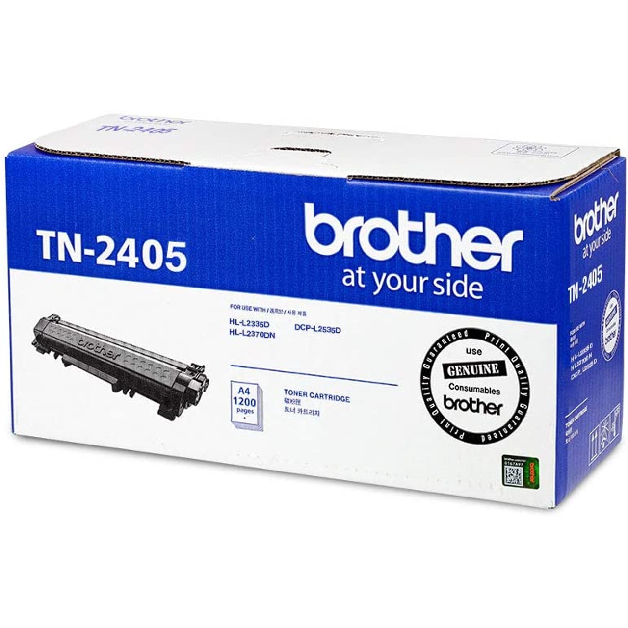 

Тонер-картридж Brother TN-2405 Black, Черный, TN-2405