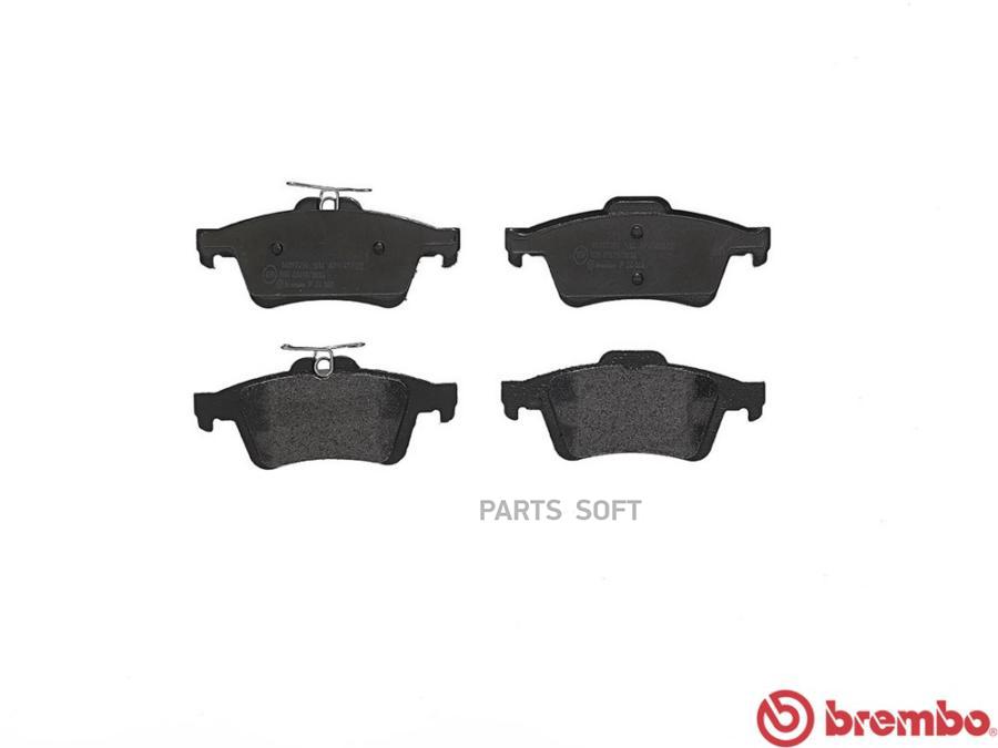 

Колодки дисковые задние ford focus iii 1.6/1.6 ecoboost/1.6tdci/2.0tdci 11> P24148