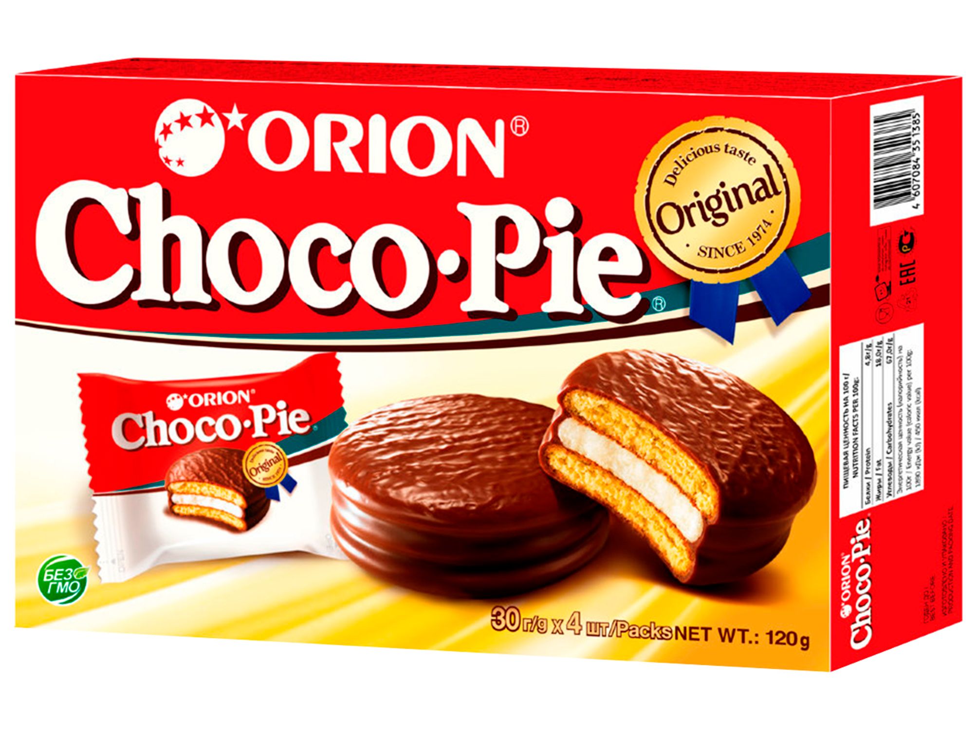 

Печенье "ORION ChocoPie", 120г