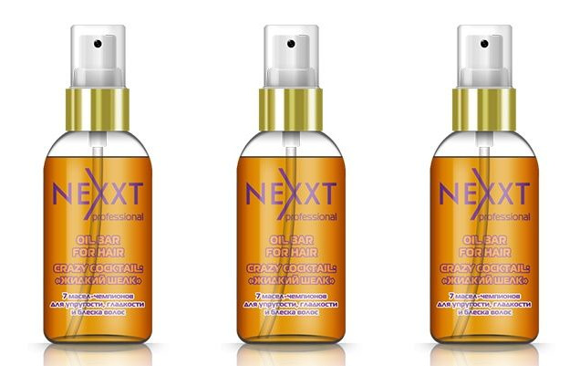 

Флюид-коктейль Nexxt Жидкий шелк, 50 мл, 3 шт