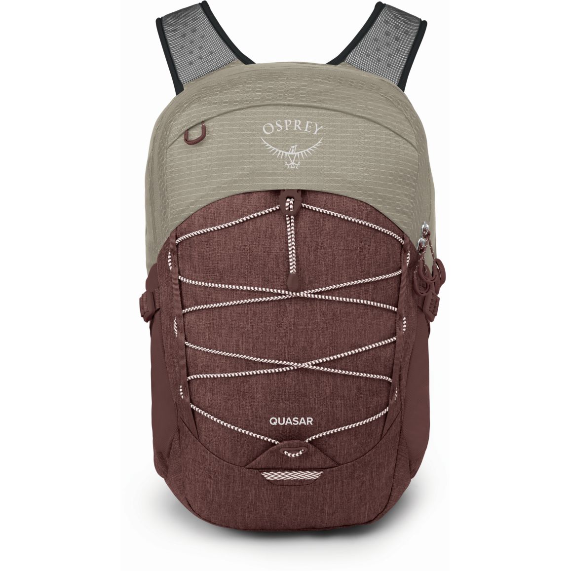 

Рюкзак унисекс Osprey Quasar 26 sawdust tan/raisin red, 48х30х27 см, Бежевый;коричневый, Quasar 26