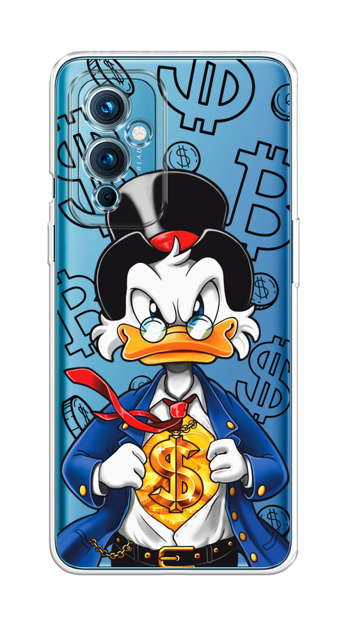 

Чехол на OnePlus 9 LE2110 "Scrooge Goldman", Черный;белый;синий, 152750-1
