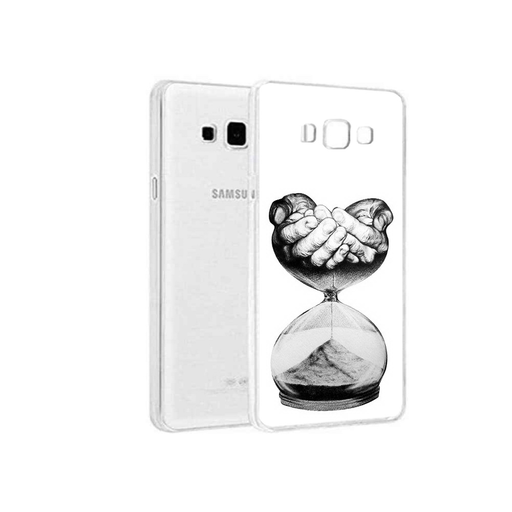 

Чехол MyPads Tocco для Samsung Galaxy On7 часы жизни черно белый, Tocco