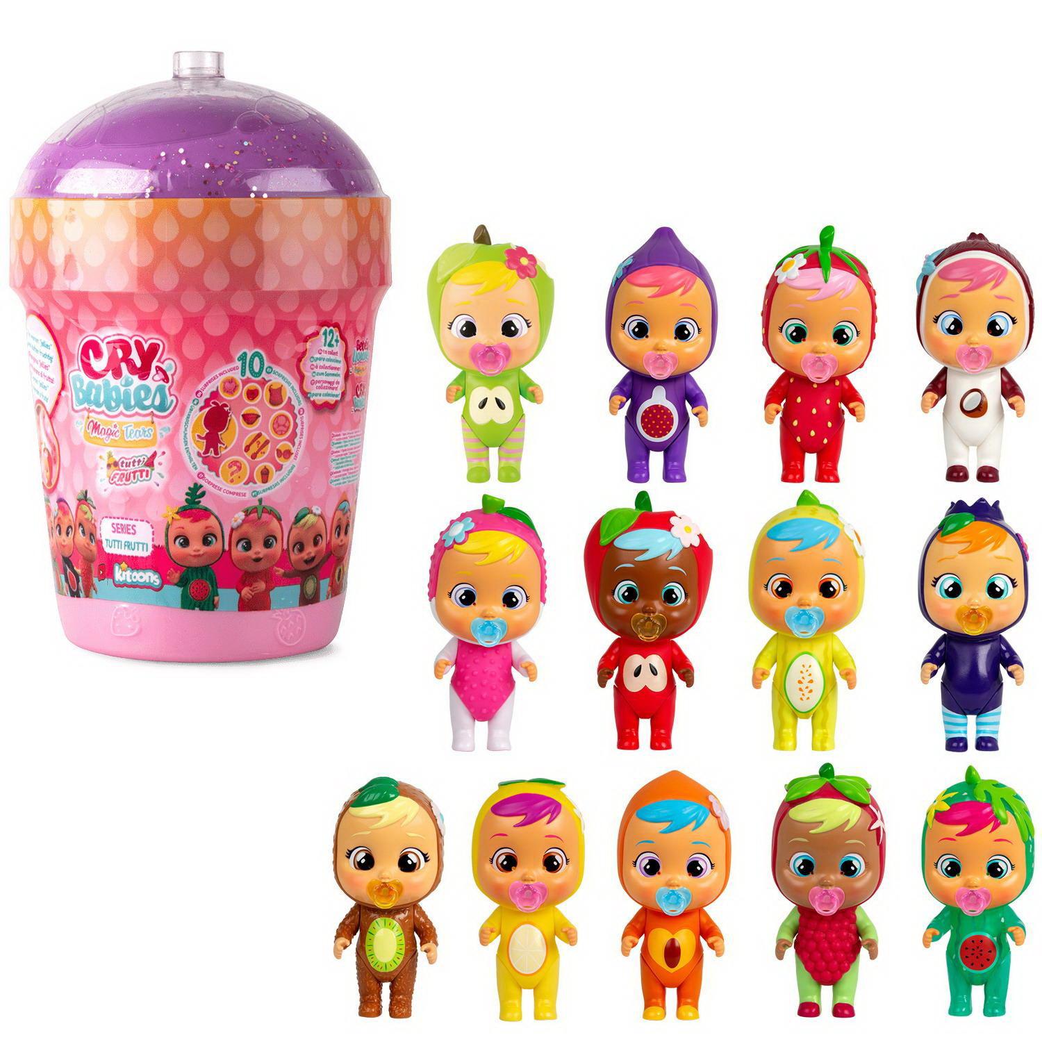 фото Кукла imc toys cry babies magic tears tutti frutti плачущий младенец 93355/фиолетовый