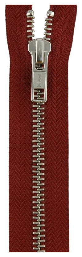 

Застежка-молния YKK 0573985/30, 527 красное вино тип 5 (5,75мм), разъемная, 30см