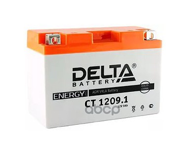 

Аккумулятор Мото Прямая DELTABATTERY CT12091