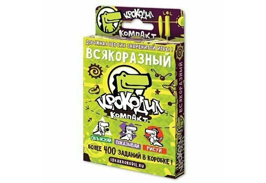 

Семейная игра Крокодил всякоразный Magellan 10+
