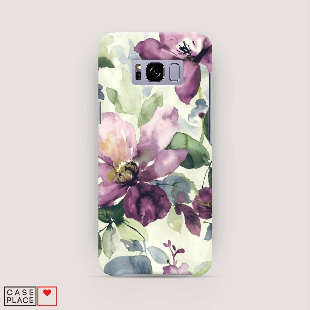 

Чехол Awog "Сиреневые цветы-акварель" для Samsung Galaxy S8, 24720-7