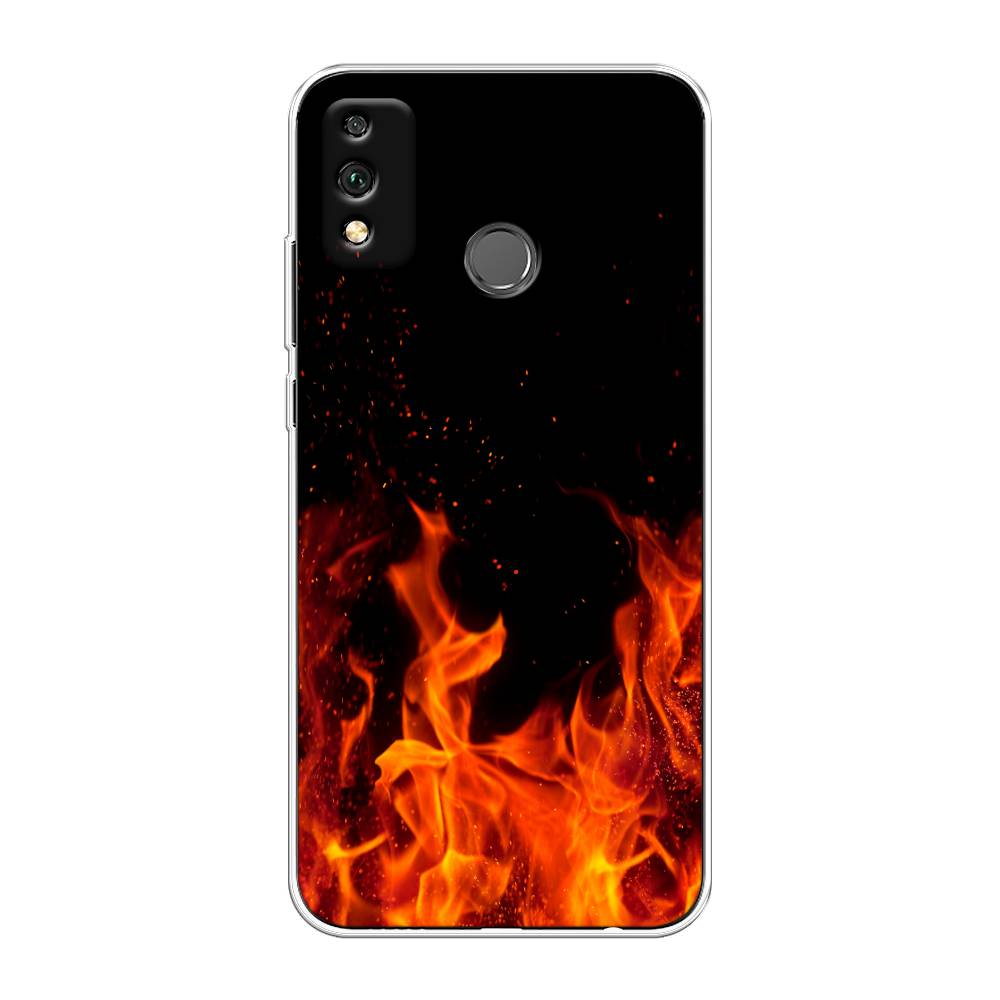 

Чехол Awog на Honor 9X Lite "Все в огне", Оранжевый;черный, 6104250-4
