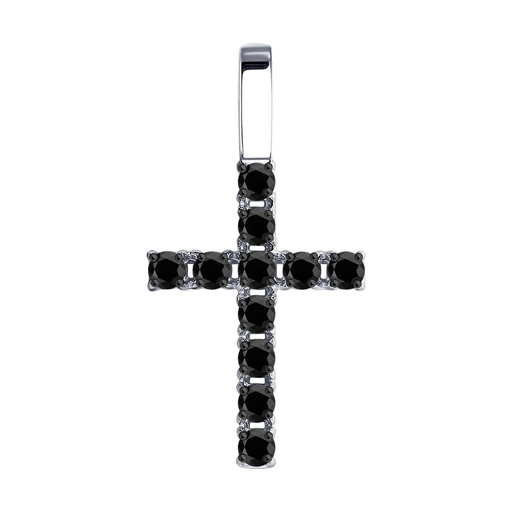 

Подвеска из белого золота Diamant 52-130-01652-2, фианит, 52-130-01652-2