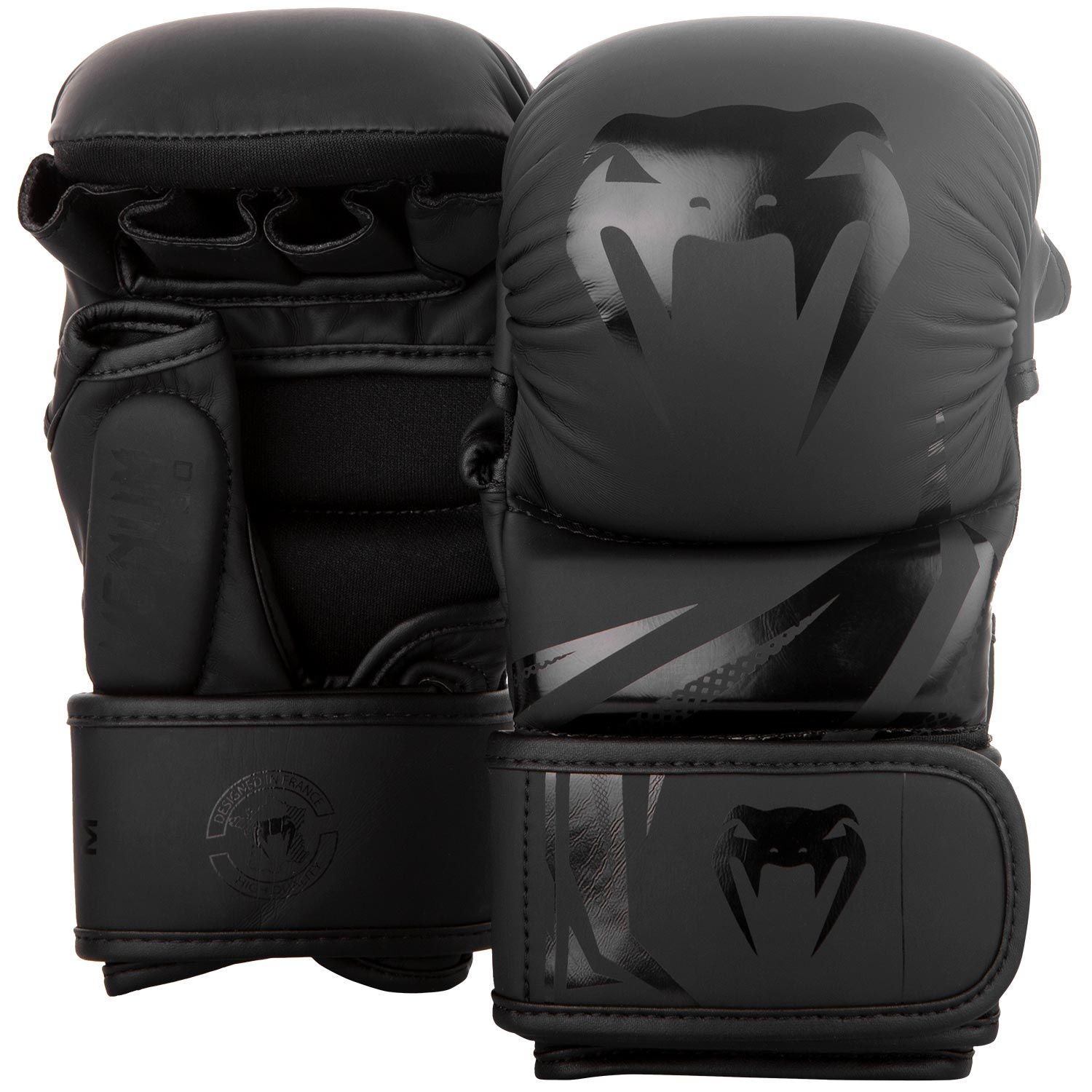 Перчатки ММА Sparring Gloves Venum Challenger 3.0 - искусственная кожа черный M