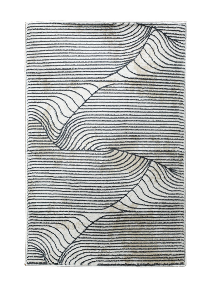 фото Ковер ворсовый dream бежевый с серым 200x300 арт. ук-1086-08 kamalak tekstil