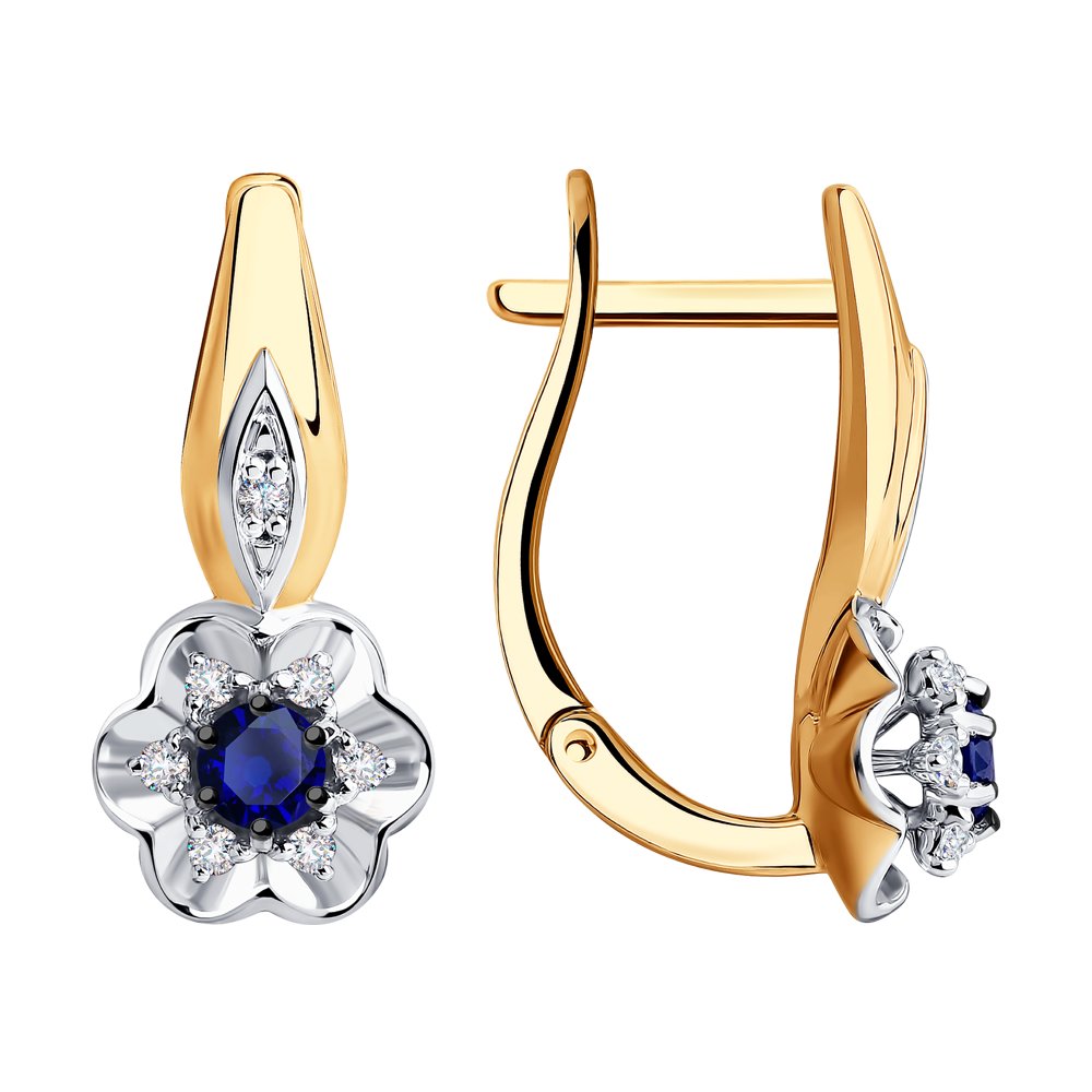 

Серьги из красного золота с бриллиантом Diamant 51-220-00560-1, 51-220-00560-1
